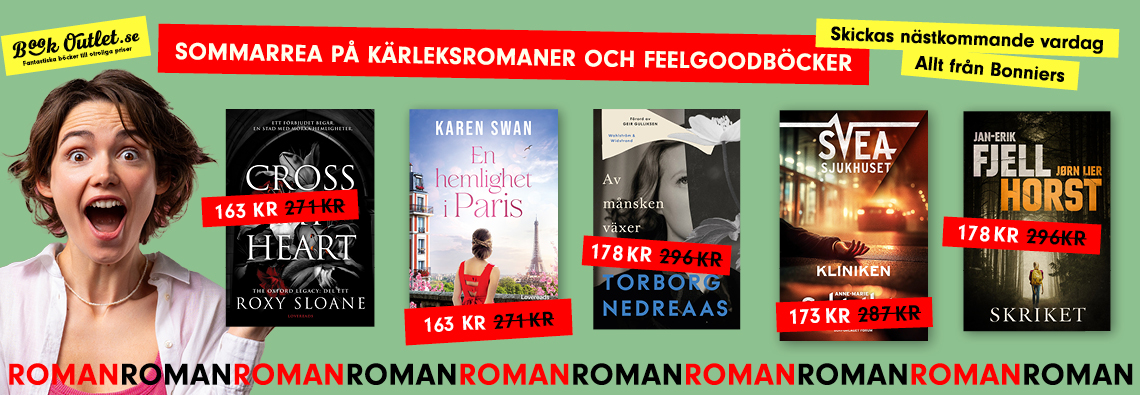 Sommarrea på romaner, feelgood och romantiska böcker – fynda dina favoriter online Sommarrea på romaner, feelgood och romantiska böcker – fynda dina favoriter online