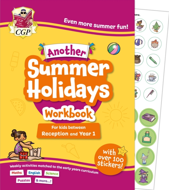 Another CGP Summer Holidays Activity Workbook - for kids between Reception and Year 1 (ages 4-5)