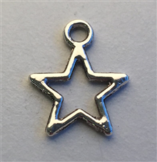 ABC-klubben Hängen FK Stjärnor 30 st Berlock antiksilver 14x11mm