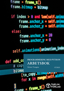 Programmering med Python : arbetsbok V2025 (Gy25)