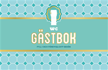 WC Gästbok - Fyll i och föreviga ditt besök