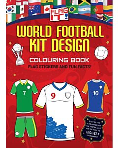 Flag It! World Football Kit Design Colouring Book