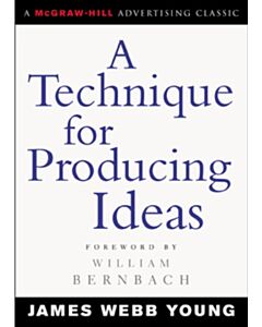 A Technique for Producing Ideas