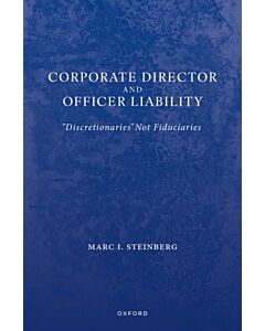 Corporate Director and Officer Liability