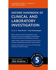 Oxford Handbook of Clinical and Laboratory Investigation