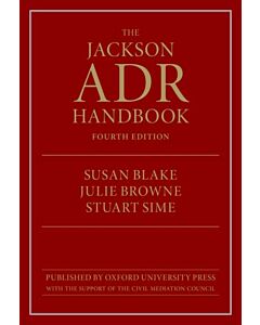 The Jackson ADR Handbook