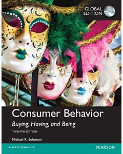 Consumer Behavior: Buying, Having, and Being, Global Edition