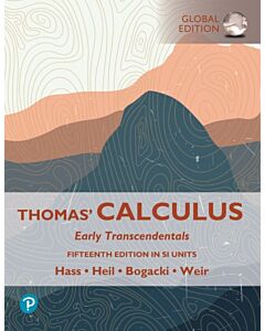 Thomas' Calculus: Early Transcendentals, SI Units