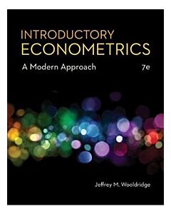 Introductory Econometrics