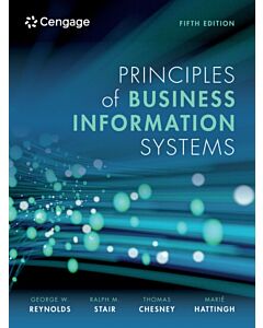 Principles of Business Information Systems