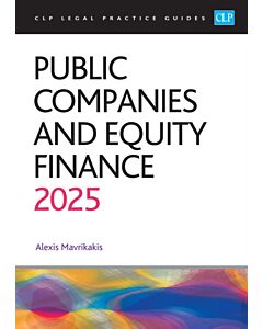 Public Companies and Equity Finance 2025