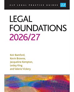Legal Foundations 2026/27