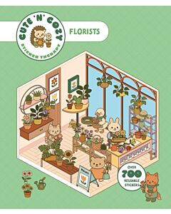 Cute 'n' Cozy Sticker Therapy: Flower Shops