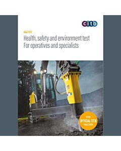 Health, safety and environment test for operatives and specialists
