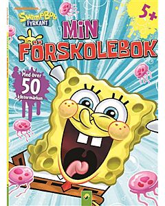 Svampbob min förskolebok 2 : med klistermärken