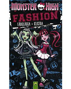 Monster High fashion - färglägg + klistra