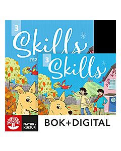 Skills åk 3 Textbook Paket Bok + Digital