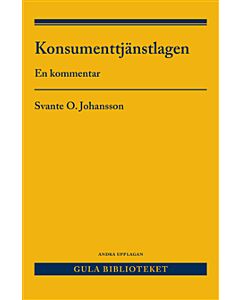 Konsumenttjänstlagen : en kommentar