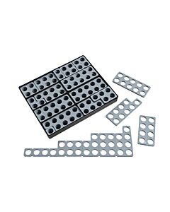 Numicon Talblock gråa, box med 80 stycken
