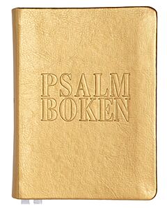 Den svenska psalmboken med tillägg (guld)