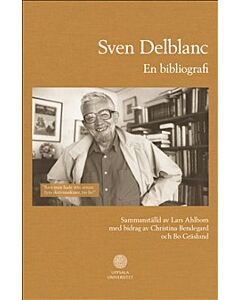 Sven Delblanc : en bibliografi