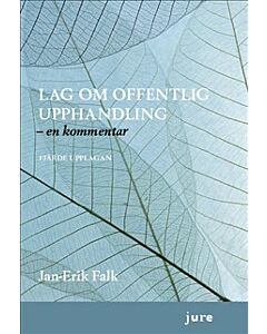 Lag om offentlig upphandling :  en kommentar