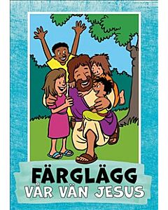 Färglägg vår vän Jesus