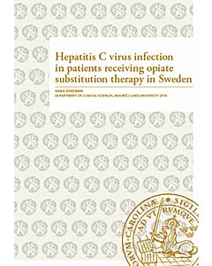 Hepatitis C virus infection in patients receiving opiate substitution therapy in Sweden