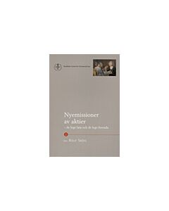 Nyemission av aktier – de lege lata och de lege ferenda