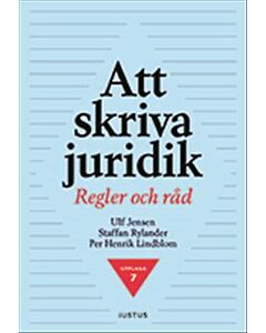 Att skriva juridik : regler och råd