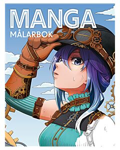 Manga målarbok