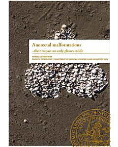 Anorectal malformations : their impact on early phases in life