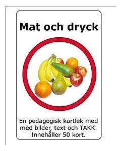 Kortlek Mat & dryck med TAKK