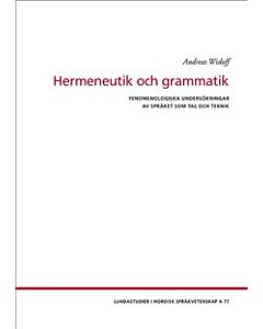 Hermeneutik och grammatik