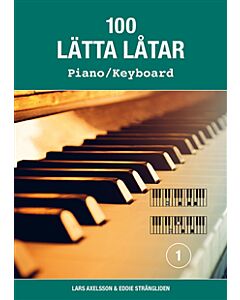 100 lätta låtar piano/keyboard 1