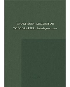 Topografier : landskapets texter