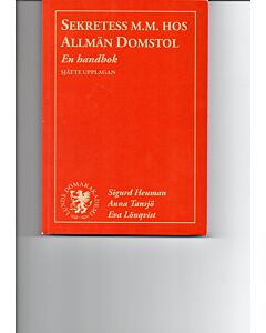 Sekretess m.m. hos allmän domstol : en handbok