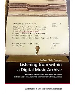 Listening from within a Digital Music Archive