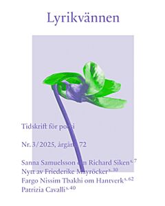 Lyrikvännen 3 (2025)