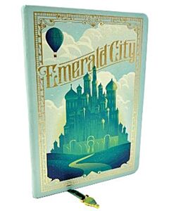 Wicked: Emerald City Journal with Ribbon Charm
